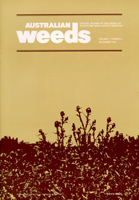 Australian Weeds 1981-1984